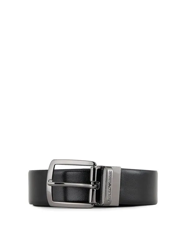 Emporio Armani Ceinture - Noir - Noir - Homme | Y4S576Y748I88044