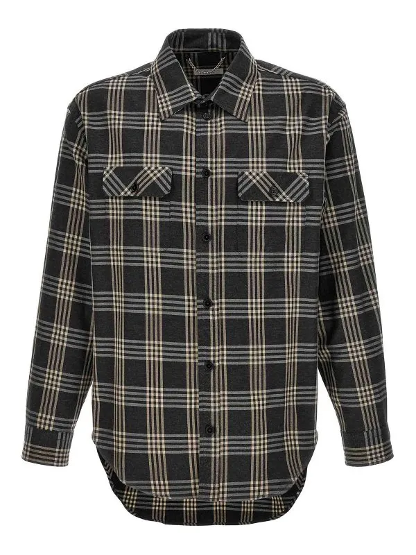 Studio Chemise - Gris - Gris - Homme | D0726GREYCHECK