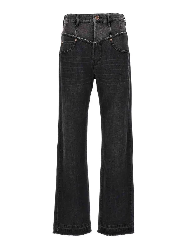 Isabel Marant Jean Bootcut - Gris - Gris | 23HPA0209FAA4H13I02FK