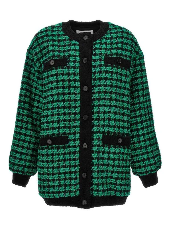 M.S.G.M. Cardigan - Vert - Vert - Femme | 3541MDH0423760436
