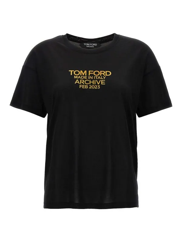 Tom Ford T-Shirt - Noir - Noir - Femme | TSJ560FAX835XLBGO