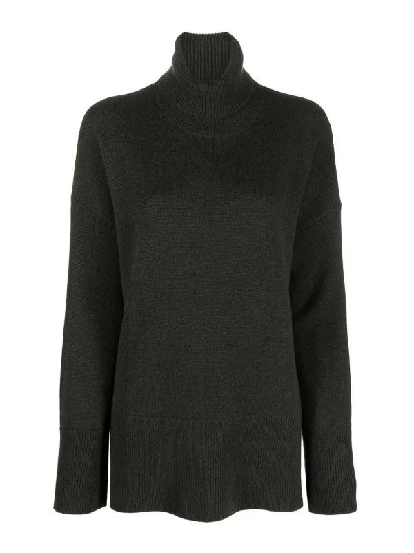 P.A.R.O.S.H. Pull Col Roulé - Vert - Vert | D512896LOTO007