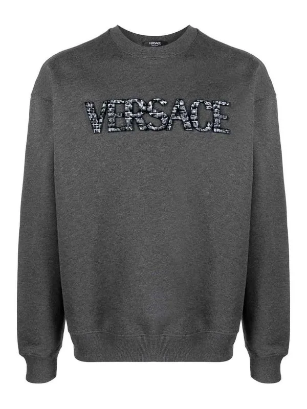 Versace Sweat-Shirts - Gris - Gris - Homme | 10125571A090481E210
