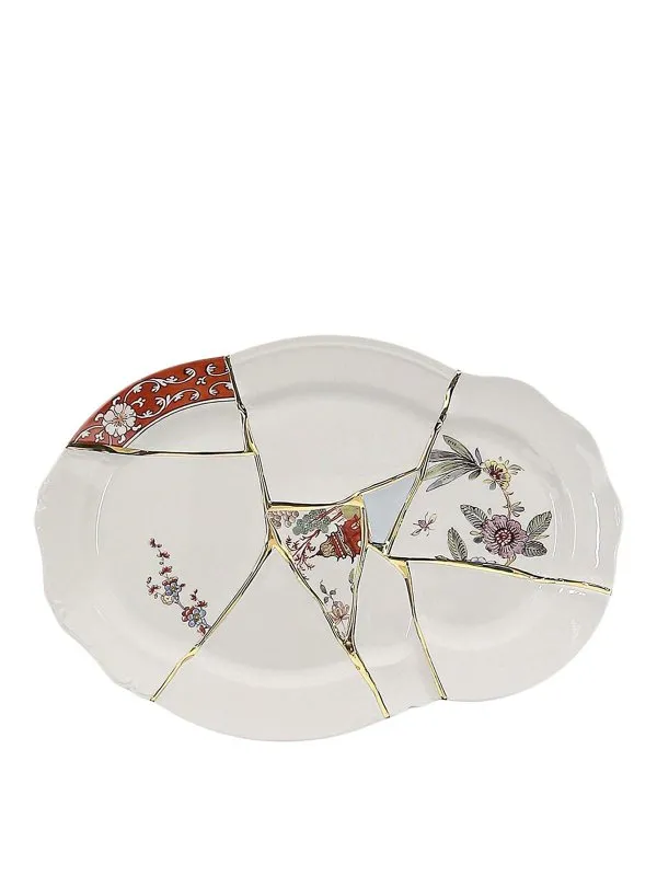 Seletti Vassoio 42,5 X 29,5 X 3,5 Cm - Blanc | 09655ERROR2NEUTRO