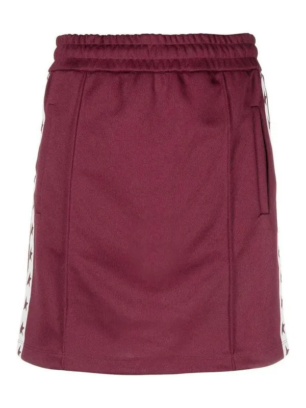 Golden Goose Jupe Midi - Rouge - Rouge | GWP01550P00052140462