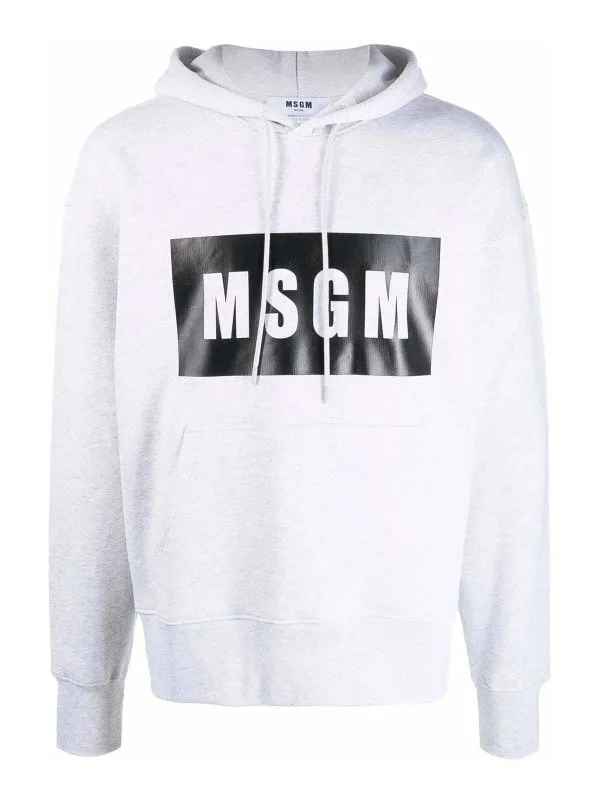 M.S.G.M. Sweat-Shirts - Gris - Gris - Homme | 2000MM52520000494