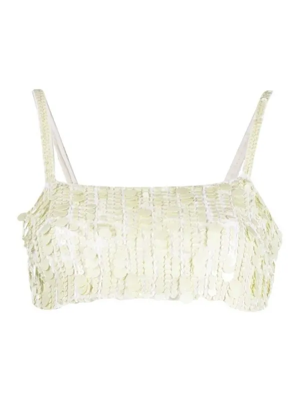 P.A.R.O.S.H. Top - Blanc - Blanc - Femme | D311530GENDER002