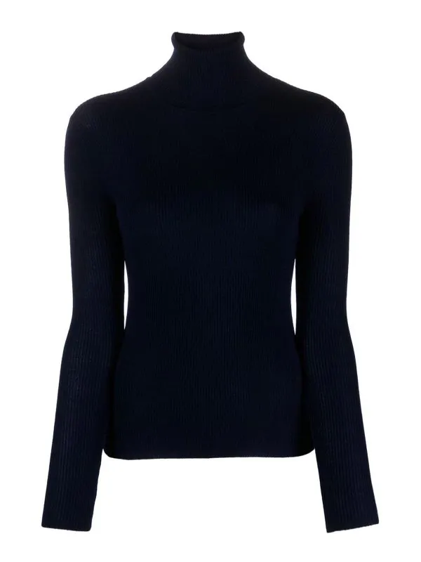 P.A.R.O.S.H. Pull Col Rond - Bleu - Bleu | D512552XLEILA23012