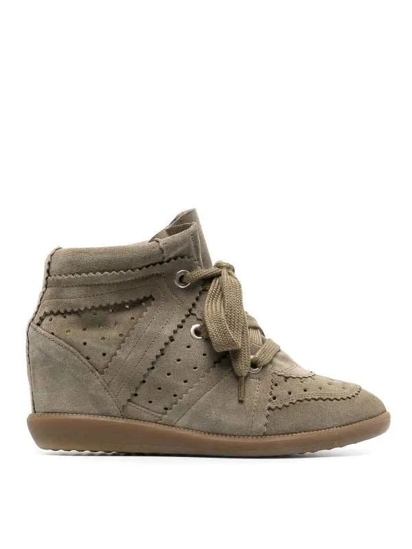 Isabel Marant Baskets - Gris - Gris - Femme | BK0011FAA1E20S50TA