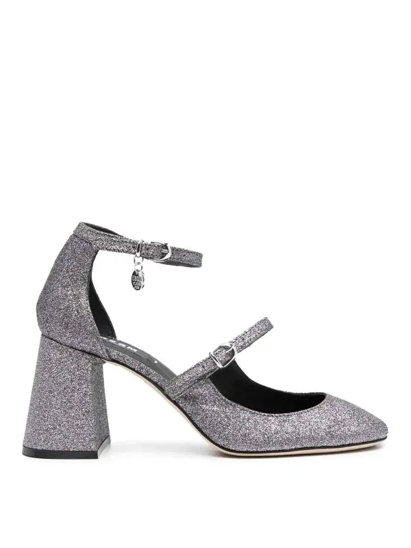 M.S.G.M. Chaussures À Talon - Argent - Argenté | 3541MDS12153890