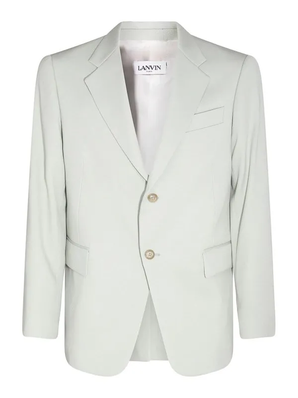 Lanvin Blazer - Vert Clair - Vert Clair - Homme | RMJA00174885401
