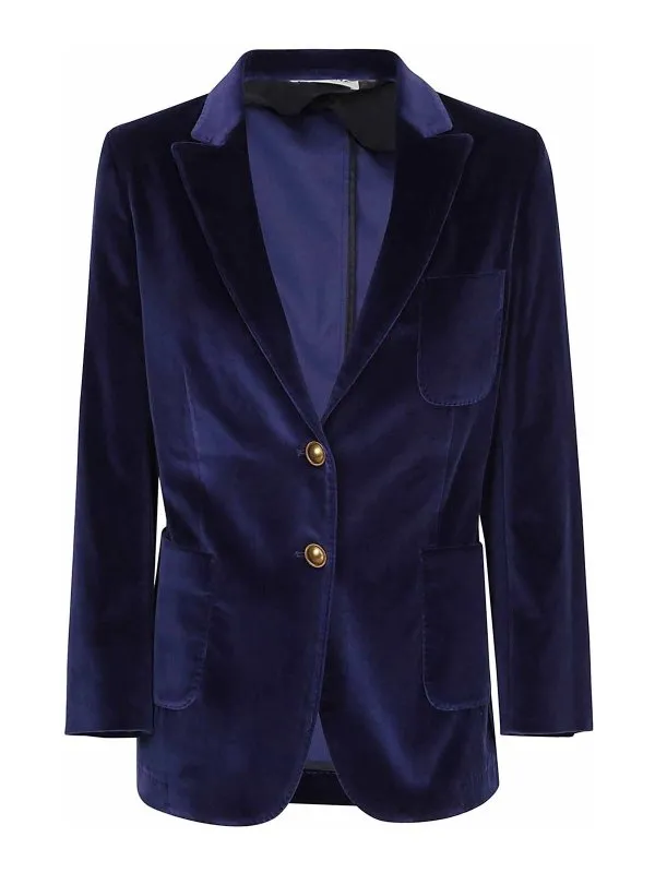 Saulina Blazer - Bleu - Bleu - Femme | ADELAIDESAA0164