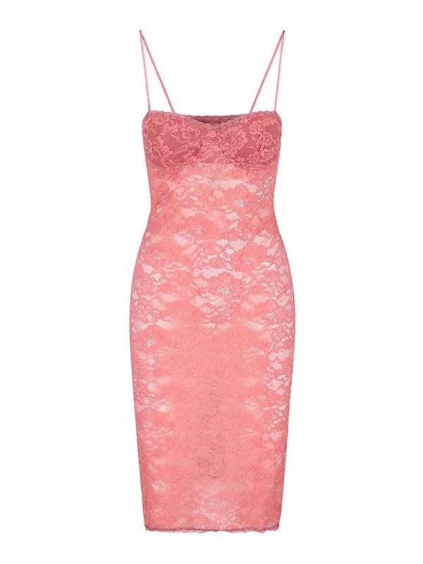 Oséree Maxi Robe - O-Lover - Couleur Chair | OPD221BLUSHPINK