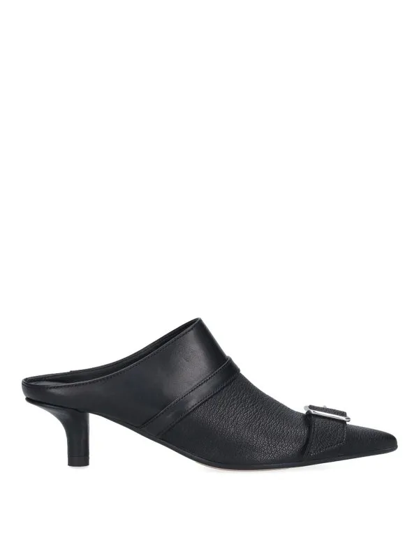 MM6 Maison Margiela Mules - Noir - Noir | S66WX0056P6209T8013