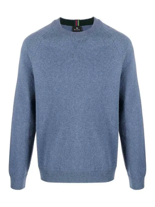Paul Smith Pull Col Rond - Bleu - Bleu - Homme | M2R534XL2193543