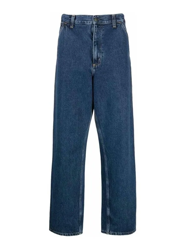 Carhartt Jean Bootcut - Bleu - Bleu - Homme | I032024010632
