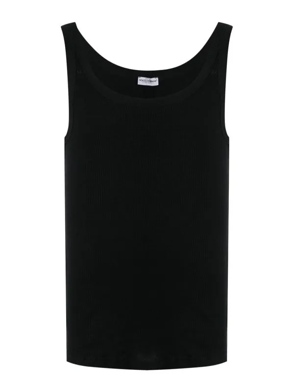 Dolce & Gabbana Top - Noir - Noir - Homme | M8C19JONN96N0000