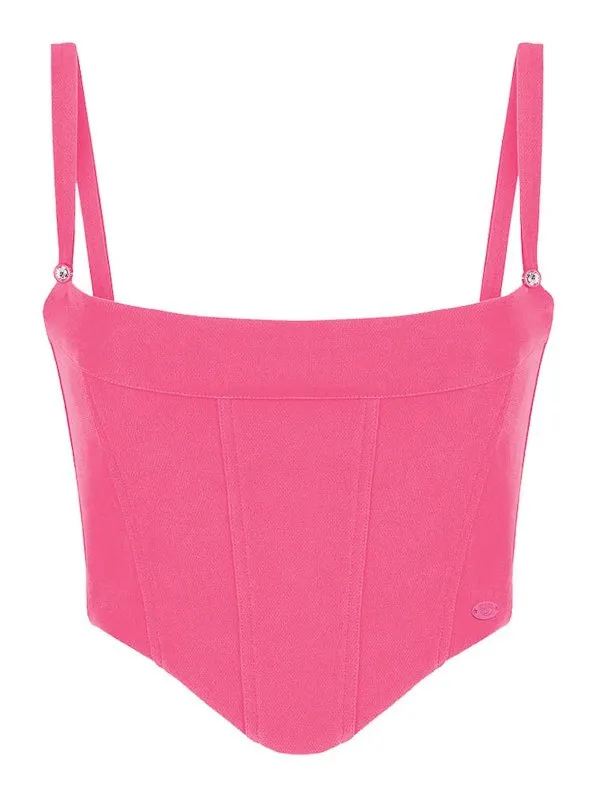 Chiara Ferragni Top - Rose - Rose - Femme | 74CBM261J0068415