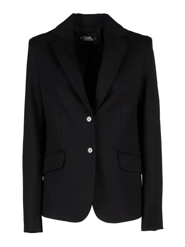 Karl Lagerfeld Veste Casual - Noir - Noir - Femme | 230W1402999