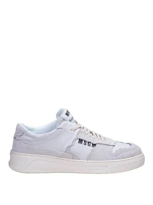 M.S.G.M. Baskets - Blanc - Blanc - Homme | 3440MS172833MILK