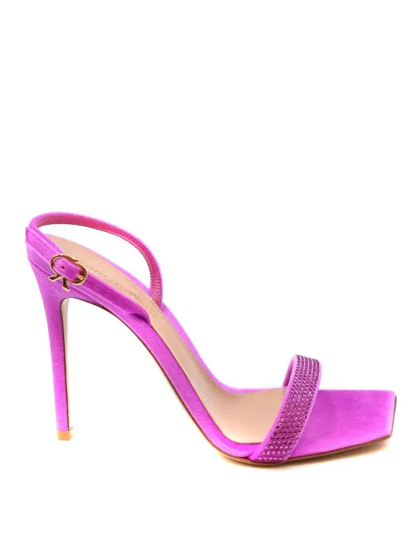 Gianvito Rossi Sandales - Fuchsia - Fuchsia | G3219415RICCLLBLO