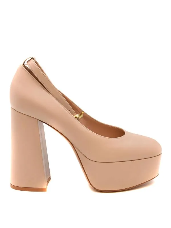 Gianvito Rossi Chaussures À Talon - Beige | G2219770RICVGIMOUS