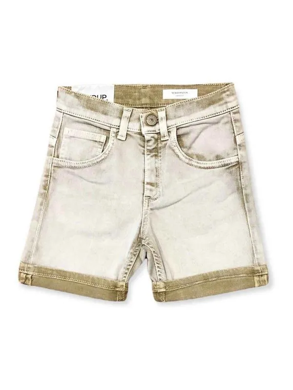 Dondup Short - Gris - Gris - Garçon | DMBE4501615009