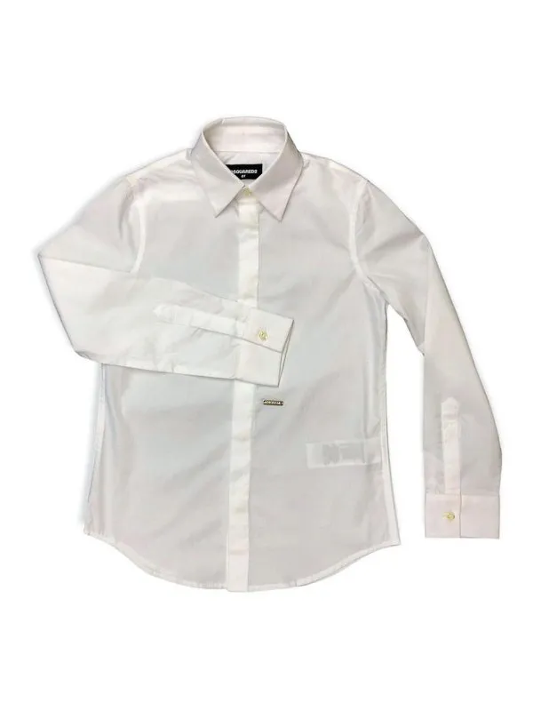 Dsquared2 Chemise - Blanc - Blanc | D2C138MDQ043ID007ZDQ100