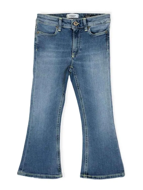 Dondup Jean Bootcut - Bleu - Bleu - Fille | DFPA740164WD0124016