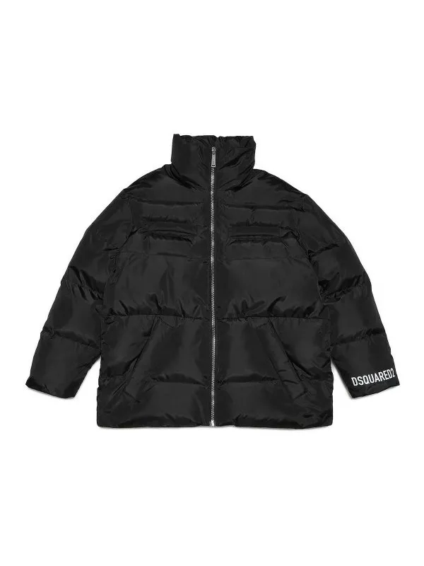 Dsquared2 Veste Casual - Noir - Noir - Garçon | DQ1163D00BND2J365U