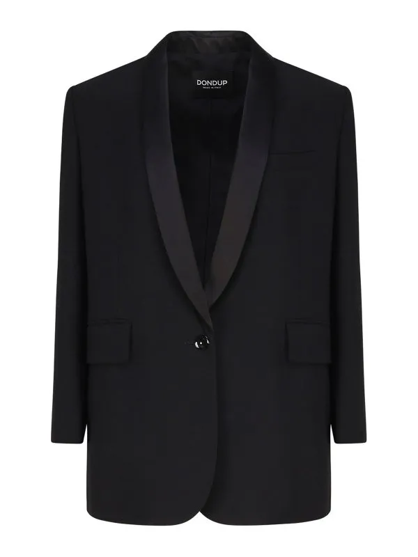 Dondup Blazer - Noir - Noir - Femme | DJ586WF0174DXXX999