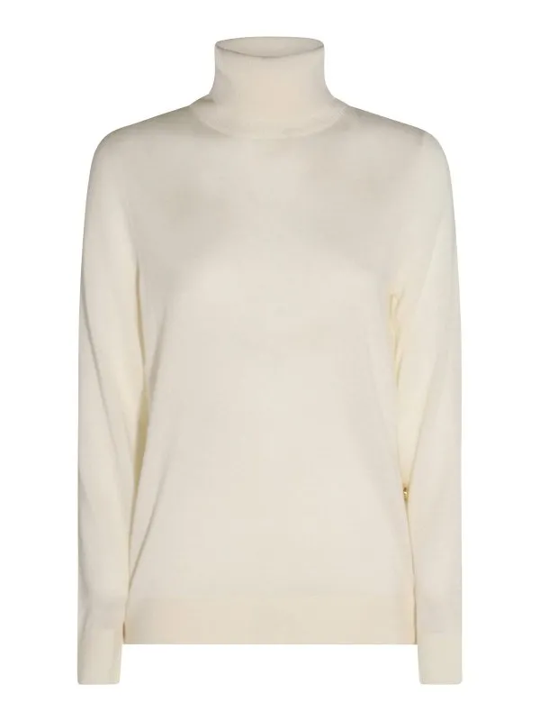 Michael Michael Kors Pull Col Rond - Blanc - Blanc | MF360NV4VR110