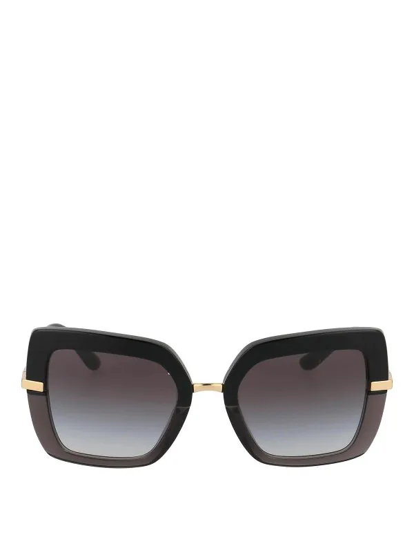 Dolce & Gabbana Lunettes De Soleil - Noir - Noir | 0DG437332468G