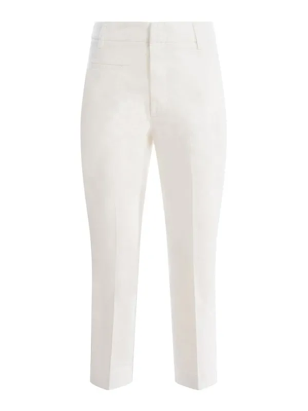 Dondup Pantalons Décontractés - Ariel - Blanc | DP475GSE043PTD017