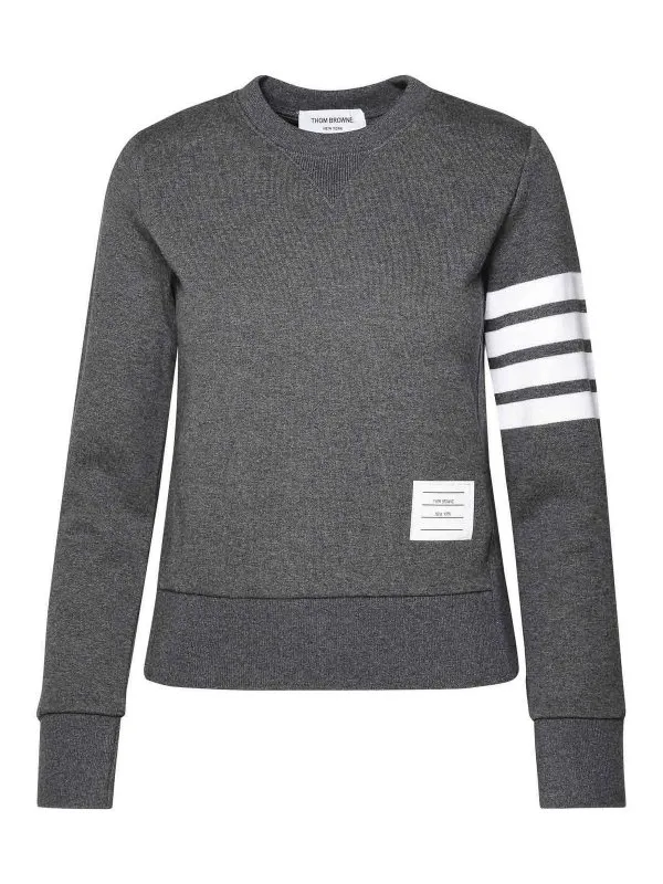Thom Browne Pull Col Bateau - Gris - Gris | FJT002A00535025