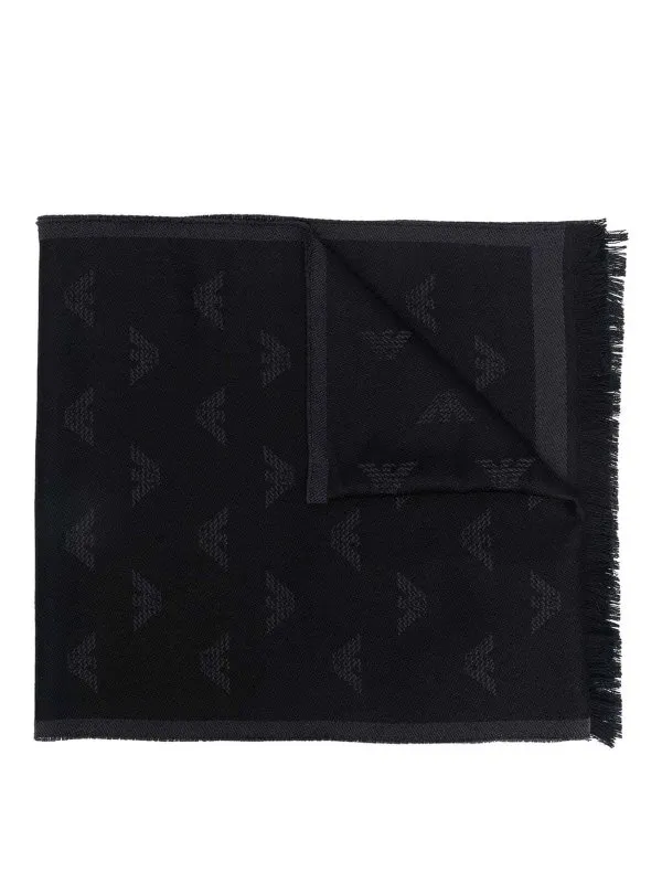 Emporio Armani Écharpe - Gris - Gris - Homme | 625009CC30600044