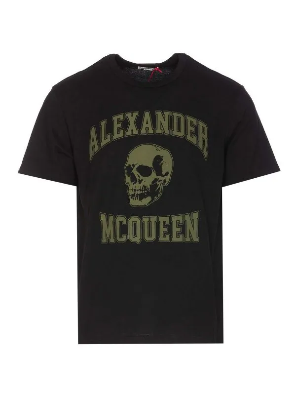Alexander Mcqueen T-Shirt - Noir - Noir - Homme | 759442QTAAW0519