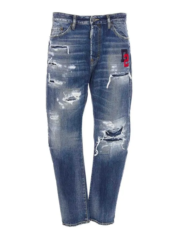 Dsquared2 Jean Bootcut - Bleu - Bleu - Homme | S74LB1435S30309470