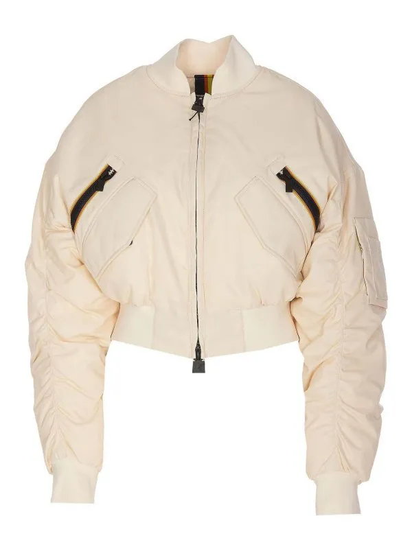 K-way Bomber - Beige - Beige - Femme | K5126NWA01 | thebs.com