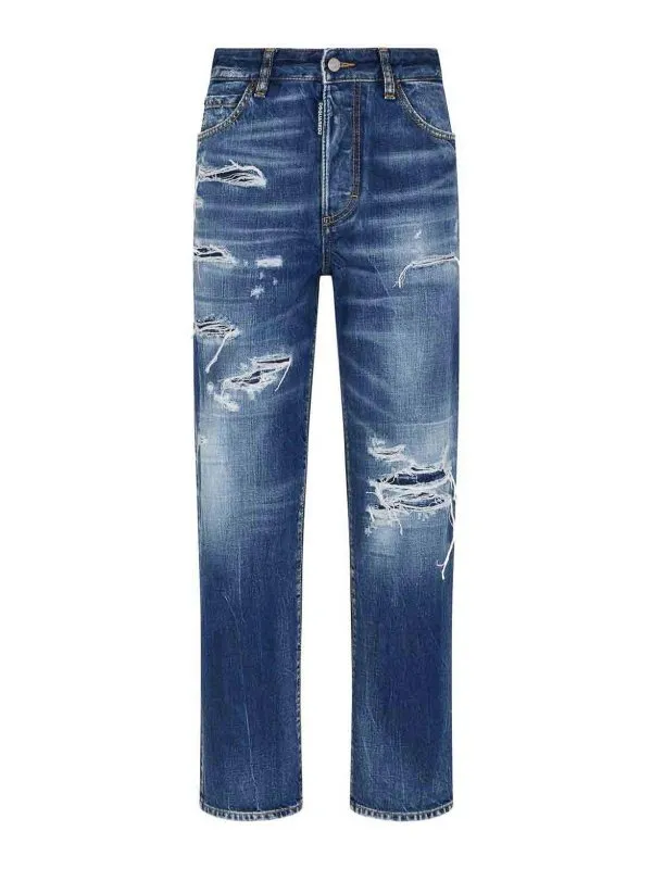 Dsquared2 Jean Bootcut - Bleu - Bleu - Homme | S75LB0869S30309470