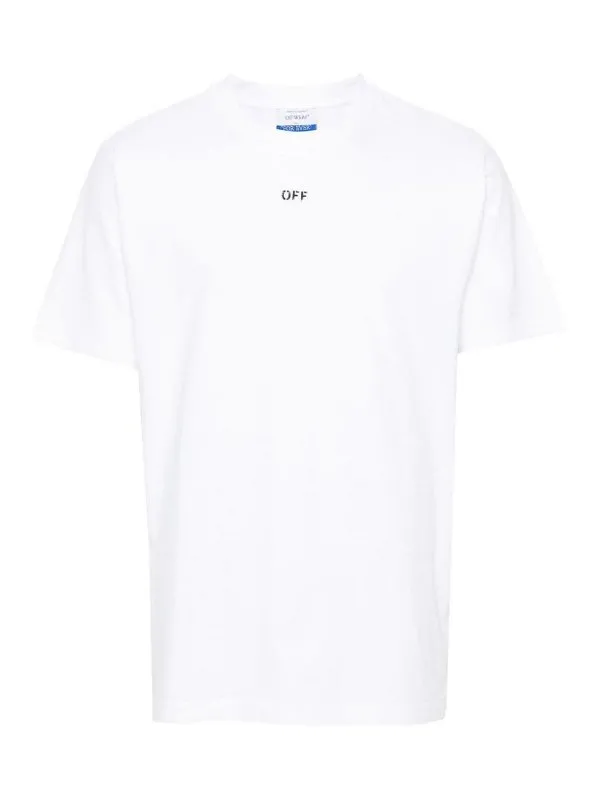 Off-White T-Shirt - Blanc - Blanc - Homme | OMAA027C99JER0170110