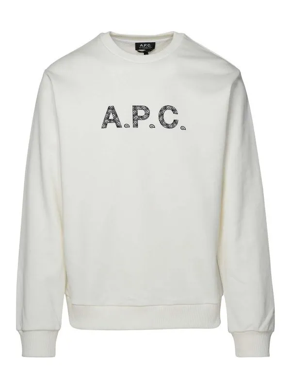A.P.C. Sweat-Shirts - Blanc - Blanc - Homme | COEIPH27886TAG