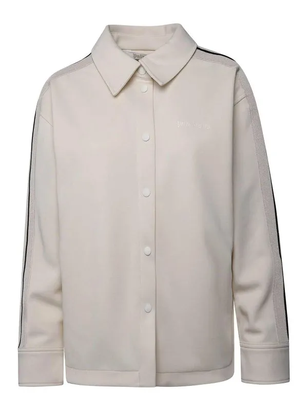 Palm Angels Sweat-Shirts - Crème - Crème | PWGA050F23FAB0010403