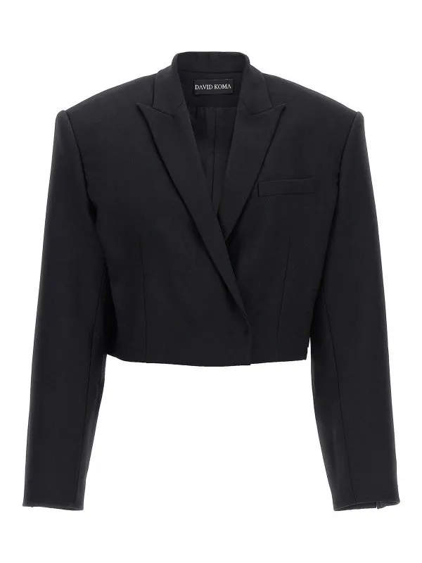 David Koma Blazer - Noir - Noir - Femme | AW23DK01JBLACK