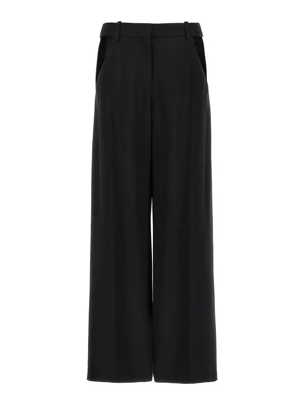 Mugler Pantalons Décontractés - Noir - Noir | 23W1PA03961821999