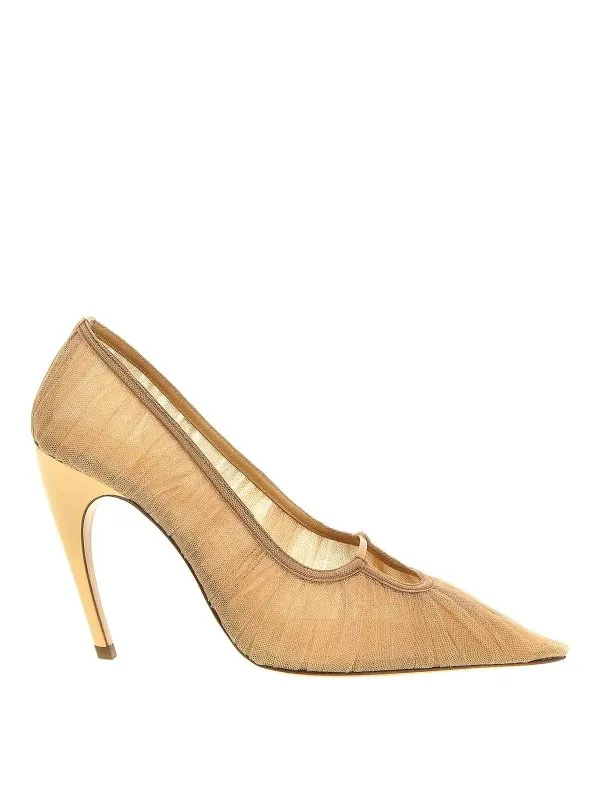 Nensi Dojaka Chaussures À Talon - Beige | ND23FWSC41010ANUDE