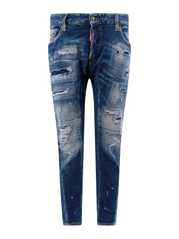 Dsquared2 Jean Bootcut - Bleu - Bleu - Homme | S74LB1438S30872470