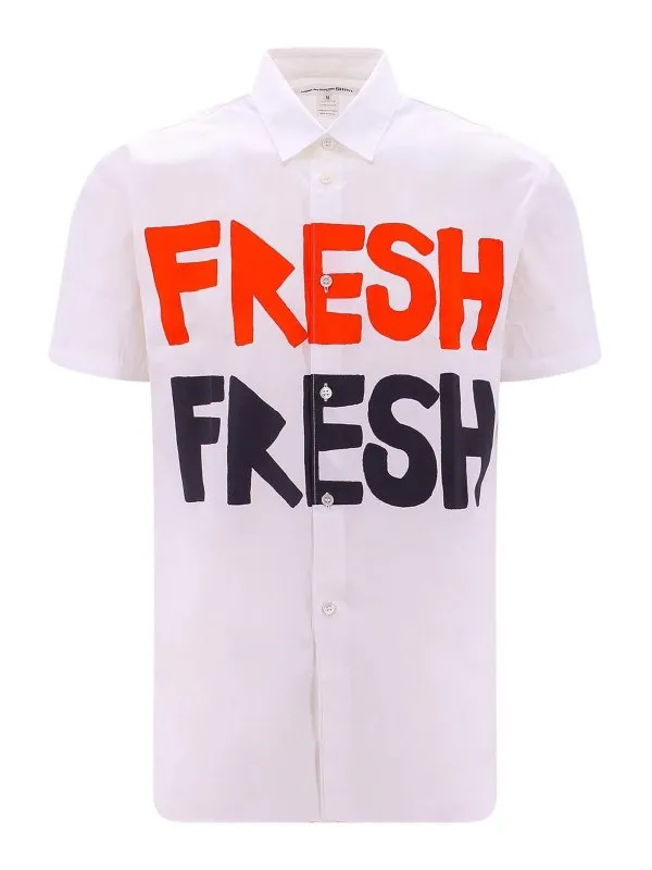 Comme Des Garcons Shirt Chemise - Blanc - Blanc - Homme | FKB0181