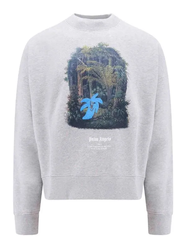 Palm Angels Sweat-Shirts - Gris - Gris | PMBA026E23FLE0010840