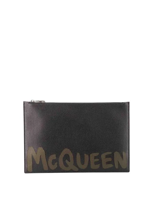 Alexander Mcqueen Pochette - Noir - Noir - Homme | 5604721AAQ51088